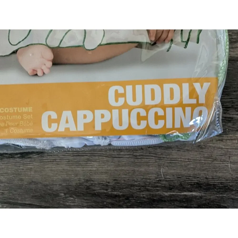 Child's Cuddly Cappuccino Cup Baby Halloween Costume XS 0-6 Months